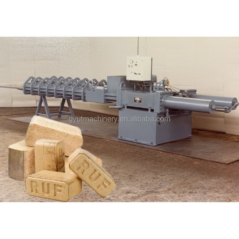 400 τεμάχια την ώρα Σίπα ξύλου Σκόπια ξύλου Μηχανές κατασκευής βρικέτας με προσαρμοσμένη τάση