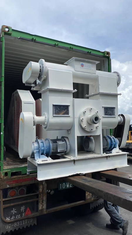 1750*1250*680 Μηχανή πρέσσης μπρικέτας με έμβολο ξύλου με μάζα μπρικέτας 8-75 mm