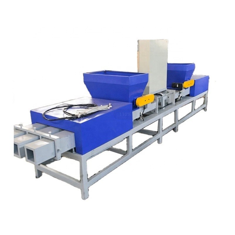 220v/380v/440v Προαιρετική μηχανή συνδεδεμένων δακτύλων για την εύκολη κατασκευή μπλοκ σκόνης ξύλινου πριονιού