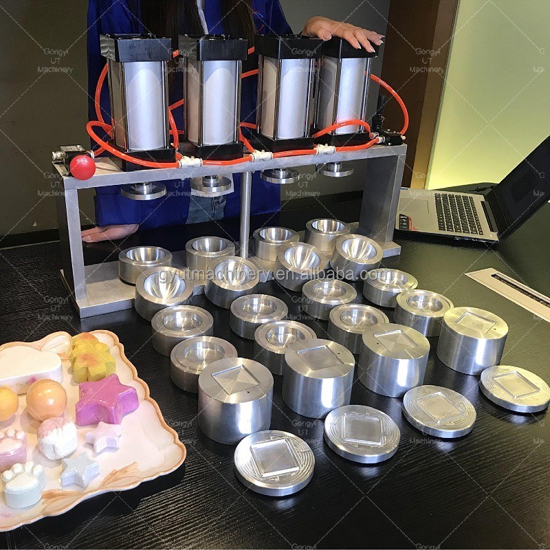 Διπλό Πίεση Σαμπουάν Bar Bath Bomb Maker Μέγεθος των τελικών προϊόντων σύμφωνα με τις ανάγκες σας