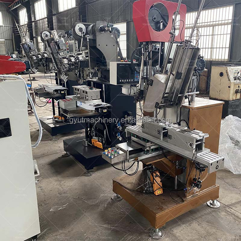 Αυτόματη τάση 220v/380v Μεγάλη χωρητικότητα 5 άξονες Πολυλειτουργική μηχανή κατασκευής σκούπα