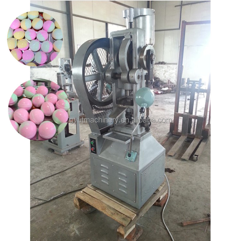 Δημιουργήστε τέλειες βόμβες μπάνιου με 45T υδραυλικό πρέσσο μηχανή μούχλας και ασημένιο σαπουνόκοπτη