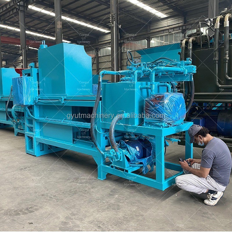 80-120 Βαλίτσες χωρητικότητα Baling Press Machie Η καλύτερη λύση για ξύλινα σφαιρίδια στρώματα