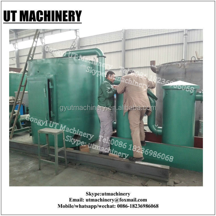 Μηχανή παρασκευής βιοκάρβουνο/Μηχανή επαναπαραγωγής βιοκάρβουνο για φιλική προς το περιβάλλον παραγωγή