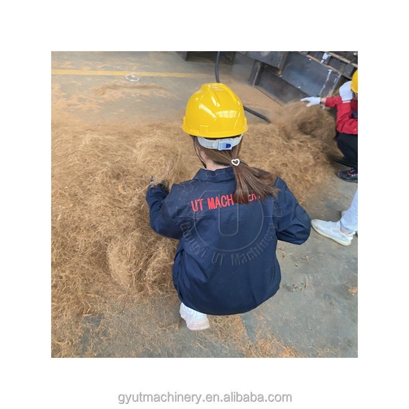 Υδραυλικά 650 γραμμάρια 5kg μπλοκ Coco Peat Bricks Coir Pith Making Machine για τον κήπο