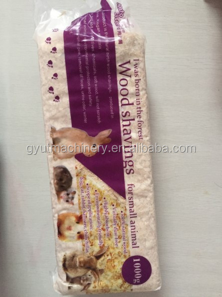 Υλικό συσκευασίας ξύλου Πολυλειτουργικό συσκευαστή για κρεβατοκάμαρα ζώων 1000g ανά σακούλα