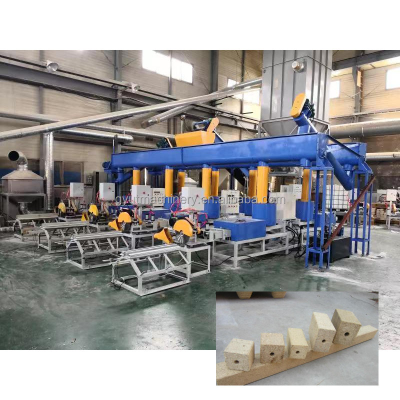 15Kw αυτόματη μηχανή κατασκευής παλτών από ξύλινα μπλοκ για την παραγωγή ευρωπαλτών