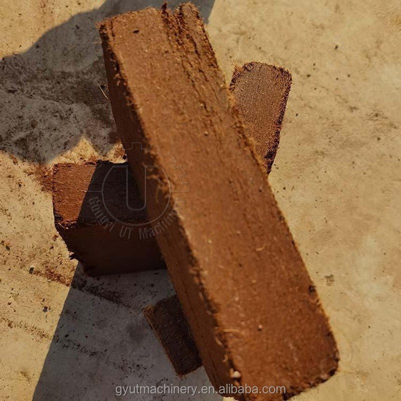 Σάκοι Συσκευή 30t πίεση Coir Pith Block Briquette Making Machine για την παραγωγή