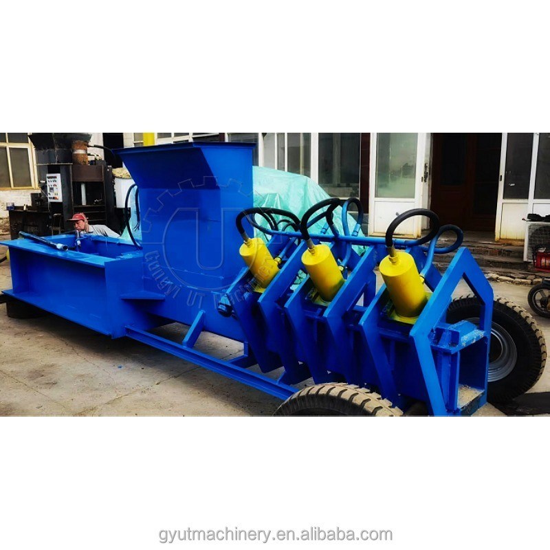 Σάκοι Συσκευή 30t πίεση Coir Pith Block Briquette Making Machine για την παραγωγή