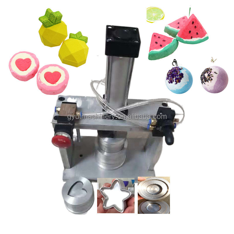 Καταστήματα Κατασκευαστικών Υλικών Πολυχρωματιστά χειροκίνητα μπάνια μπάλα άλατα Μηχανή πιέσεως για εύκολη λειτουργία