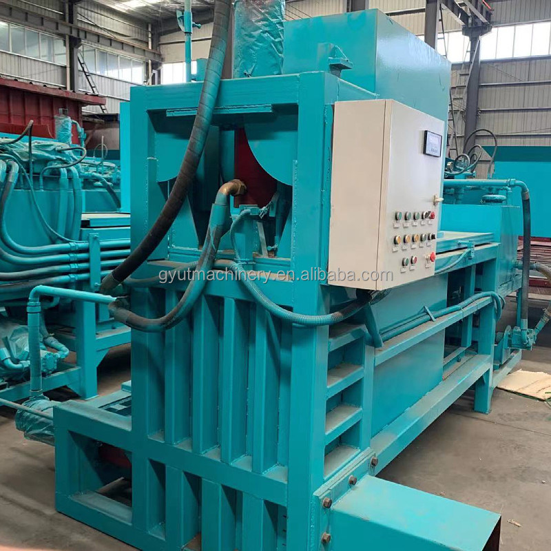 7.5kw Τριπτυχιακές μηχανές συμπίεσης για λύση απορριμμάτων χαρτονιού και πλαστικών σακουλών