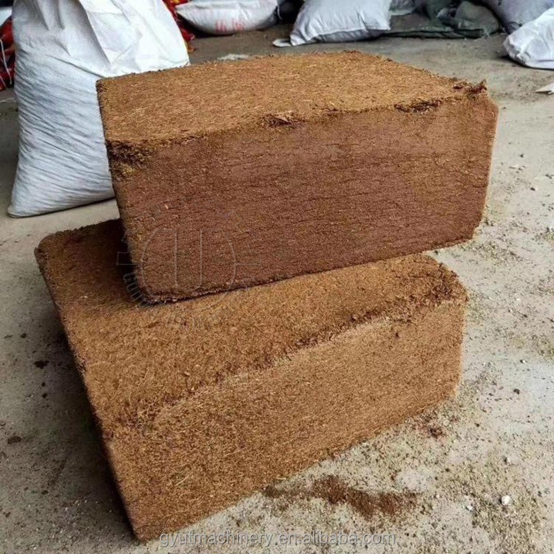 5kg Balles Πιεσμένο μπλοκ Φυσικό Coco Peat Baler Μηχανή για κηπουρική και γεωργική αυλή