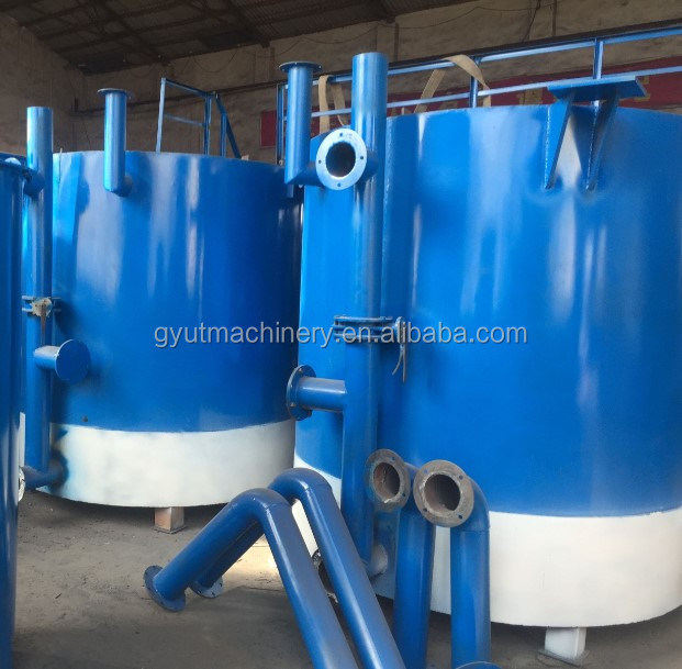 15kw Πολυλειτουργία Βιοκαρβονιοποιητική Κεραμίδα για την παρασκευή άνθρακα BBQ χρησιμοποιώντας ξύλα