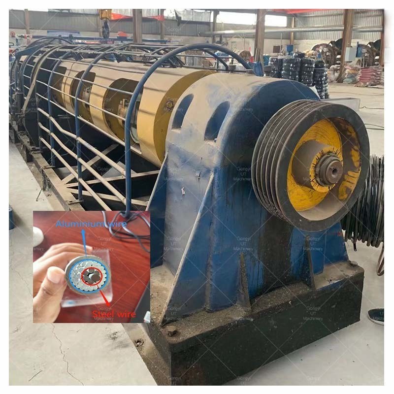 28kw τροφοδοσία ηλεκτρικής ενέργειας δεύτερο χέρι PC Wire Stranding Machine για σύρμα χαλκού στο Πακιστάν