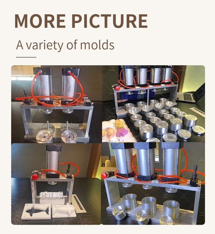 2024 Bath Bomb Salt Ball Making Press Machine για σαμπουάν και καλλυντική σκόνη