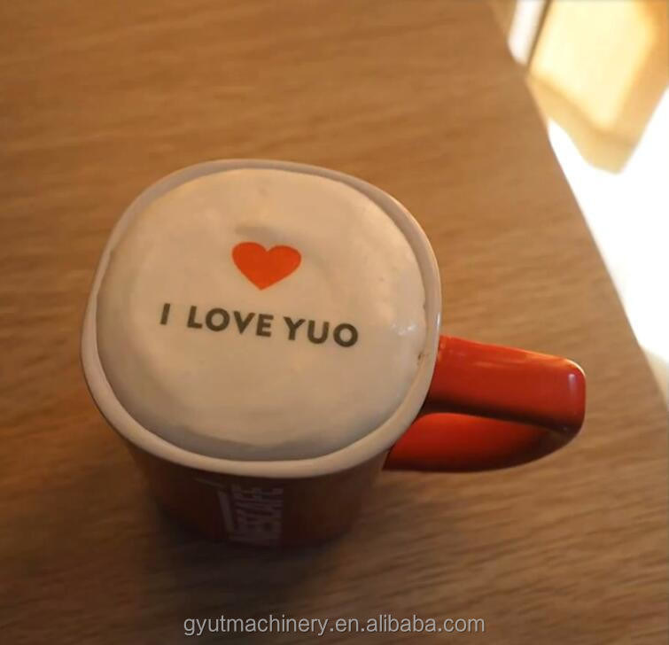 4 χρώματα CMYK Inkjet εκτυπωτής για DIY εκτύπωση καφέ τροφίμων Ρούζα και λουλούδια σε προσιτή τιμή