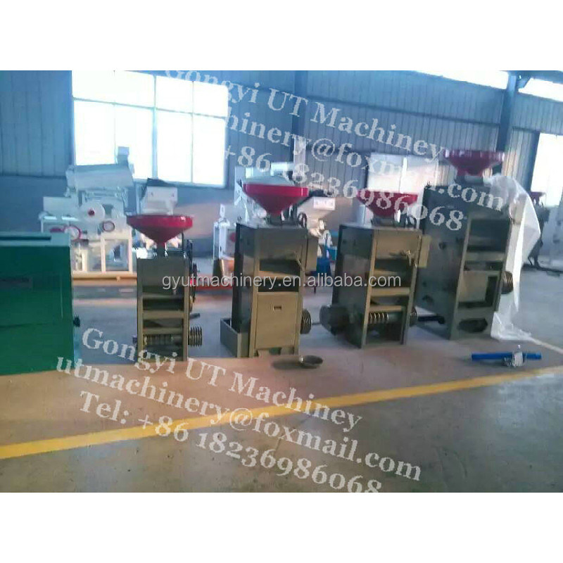 780*760*1700mm Μίνι Ράις Χούλερ Χούσκερ Φρένις Μηχανή για υψηλής χωρητικότητας φρένις