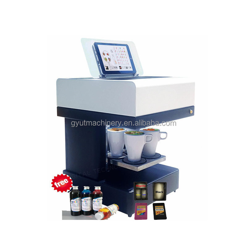 2023 Πολυλειτουργικός εκτυπωτής κέικ καφέ για αμερικανικά εμπορικά τρόφιμα 3D 18 KG