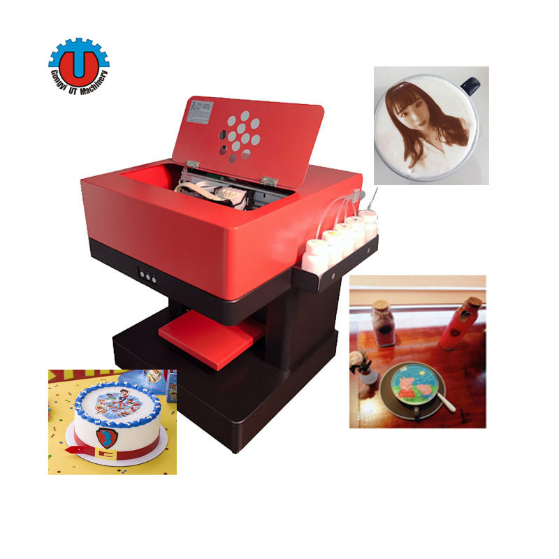 2023 Πολυλειτουργικός εκτυπωτής κέικ καφέ για αμερικανικά εμπορικά τρόφιμα 3D 18 KG