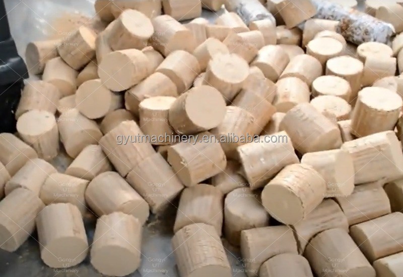 200 kg/ώρα Υδραυλική μηχανή πιεστή με έμβολο βιομάζας ξύλου για μπάρμπεκιου