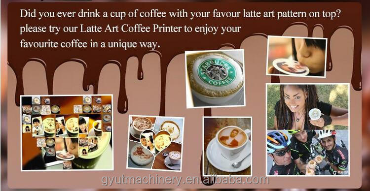 USB2.0 Υψηλής Ταχύτητας Σύνδεση Τροφή μελάνι εκτυπωτής καφέ για Selfie Latte Τύπο Τέχνης