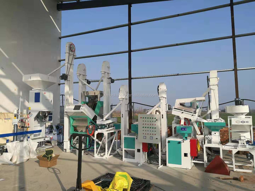 1 Τόνος ανά ώρα Μηχανή Σίτου 1150kg Emery Roller Rice Millet Whitener για το σπίτι