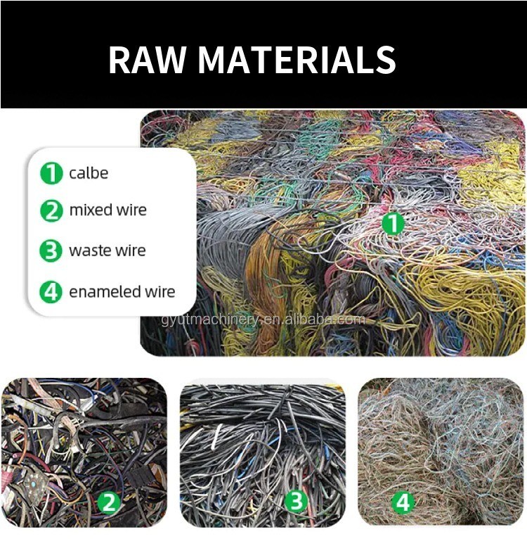 Μηχανή αλέσεως μονοφάσιου καλωδίου υποστήριξης για την ανακύκλωση υλικών