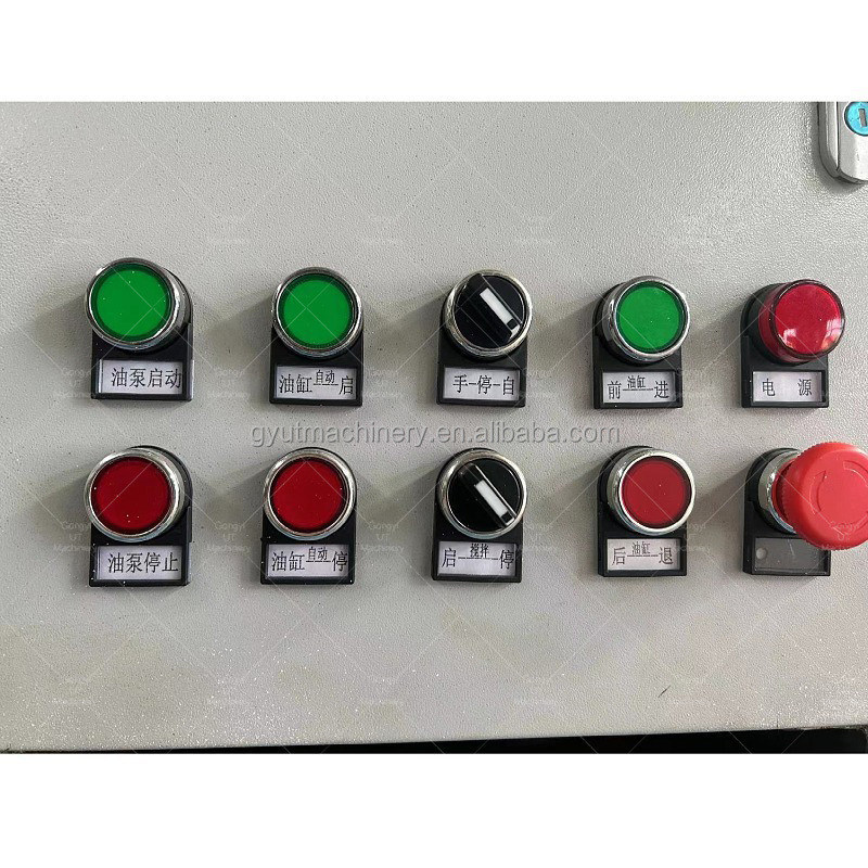 65 mm υδραυλική μηχανή πιεστή με έμβολο βιομάζας ξύλου με 380/220 τάση και ανταλλακτικά