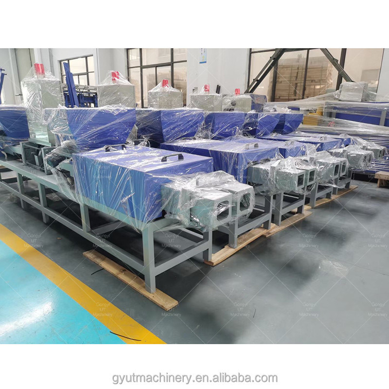 3500 KG Βάρος 90Mm*90Mm ξύλινα παλέτα πόδια ξύλινα μπλοκ κατασκευαστική μηχανή για προϊόντα