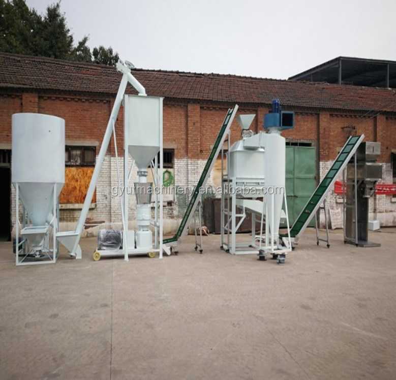 Μηχανή επεξεργασίας τροφίμων για σίρια σιταριού χωρητικότητας 100 kg Στρίφτης και μίξερ για ζωοτροφές πουλερικών