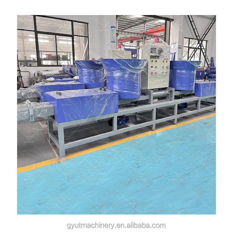 3500 KG Βάρος 90Mm*90Mm ξύλινα παλέτα πόδια ξύλινα μπλοκ κατασκευαστική μηχανή για προϊόντα