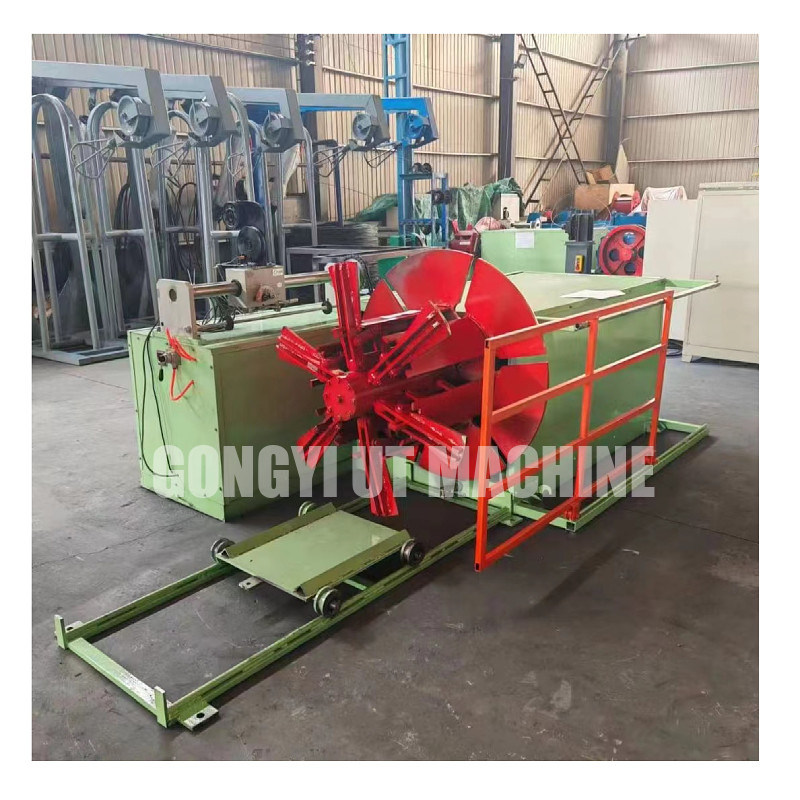 Μηχανή περιστροφής σπείρας χαλκού με εξωτερική διάμετρο 320 mm με ισχύ κινητήρα 2,2 kW