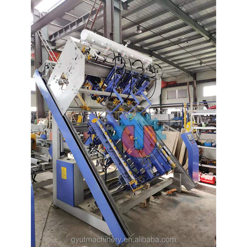 Πλήρης αυτόματη μηχανή καρφώματος παλέτας για παλέτες ευρώ ξύλου 2-2.5m3/24H