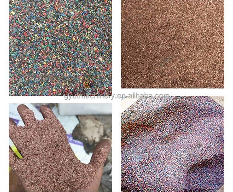 Μηχανή ανακύκλωσης απορριμμάτων ηλεκτρικών καλωδίων 25KW Μηχανές μικρών μεγεθών κομματιστή καλωδίων χαλκού