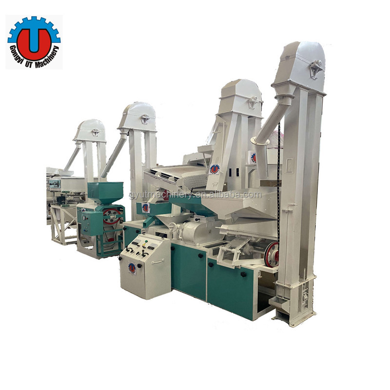 Μονάδα επεξεργασίας 20 τόνων με 99% Paddy Husker Destoner