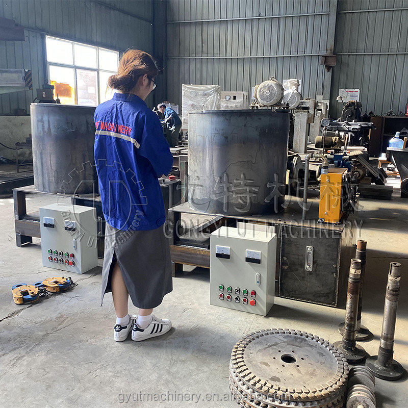 70mm Rod Sticks Home Solid Piston Stamping Briquette Machine για ξύρισμα ξύλου ξυλεία