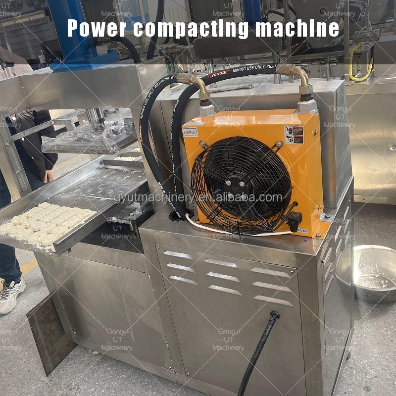 Μηχανή για την κατασκευή κύβους ζάχαρης από ανοξείδωτο χάλυβα