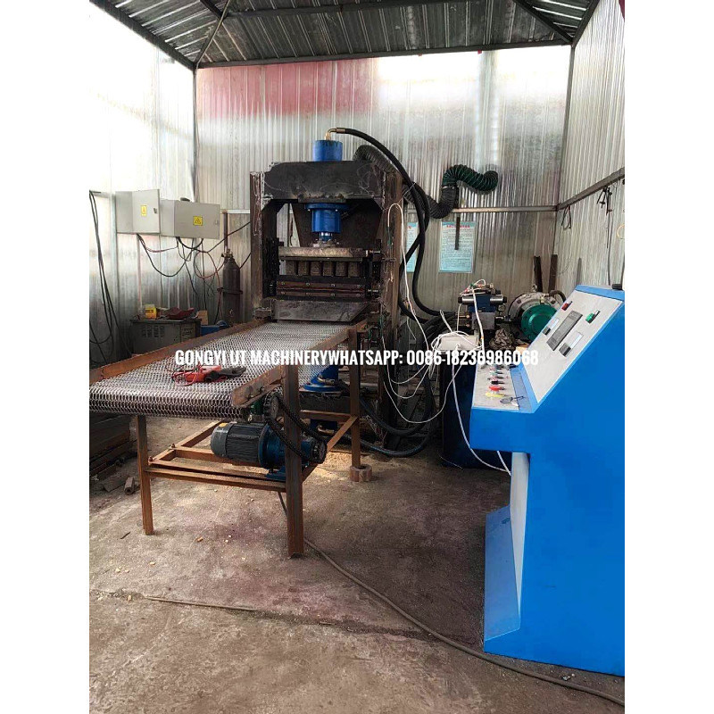 Υδραυλικός πρέσος για ξύλο Αμμοσκηνοβολία και ρυζιού Χουσκ Briquettes αγροτικές απορρίμματα Briquette Machine