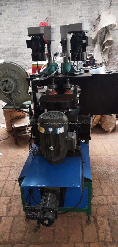 Μηχανή κατασκευής βούρτσας από ατσάλι ατσάλινο σύρμα 220v με 2 τρύπες/ώρα