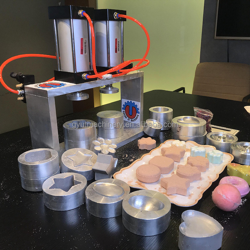Επαγγελματικό σπιτικό σαμπουάν μπαρ φυσαλίδες μπάνιο βόμβα Fizzer πρέσα μηχανή για την κατασκευή φυσαλίδων