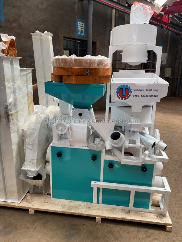 2 τόνοι ανά ώρα Ολοκληρωμένη μονάδα άλεσης ρυζιού κατάλληλη για την αποδοτικότητα της μονάδας παραγωγής