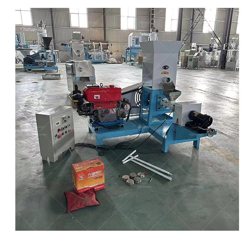 Αυτοματοποιημένη εργασία 400-500KG/H Εμπορική πλωτή ψαροτροφή