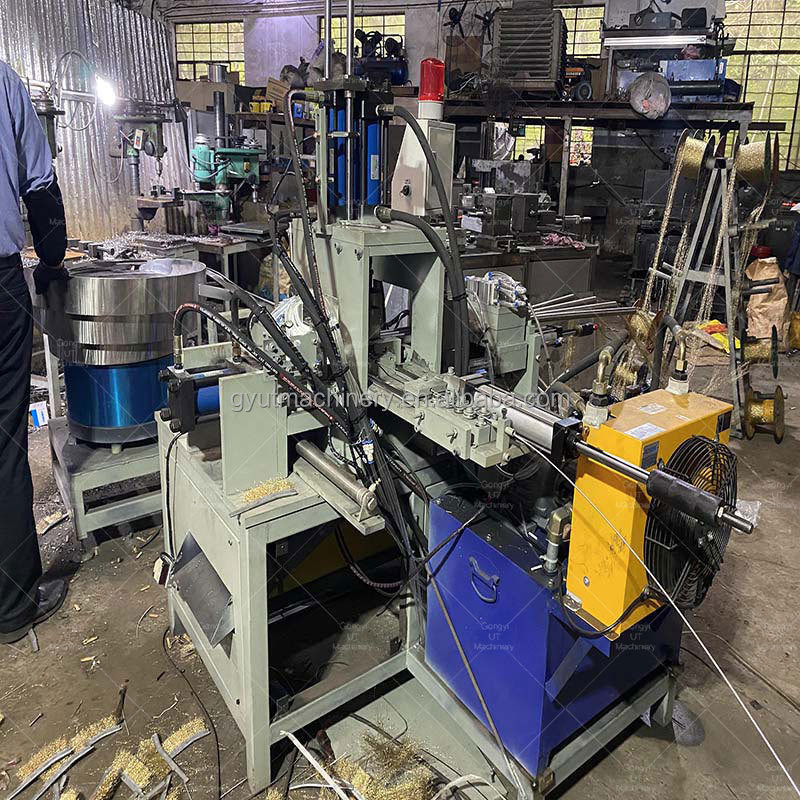 Πλήρως αυτόματες μηχανές κατασκευής βούρτσας με πολυμεγέθη από χαλκό με κινητήρα 2,2 kW