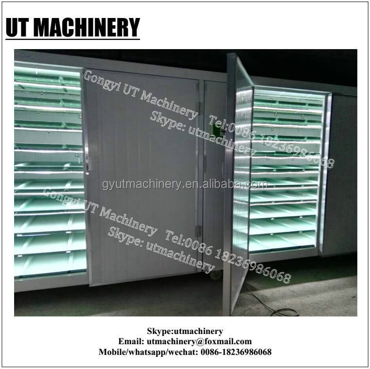 Εξοπλισμός επεξεργασίας ριζών φασόλιων για ημερήσια κατανάλωση νερού 3m3 Παραγωγή βλαστών