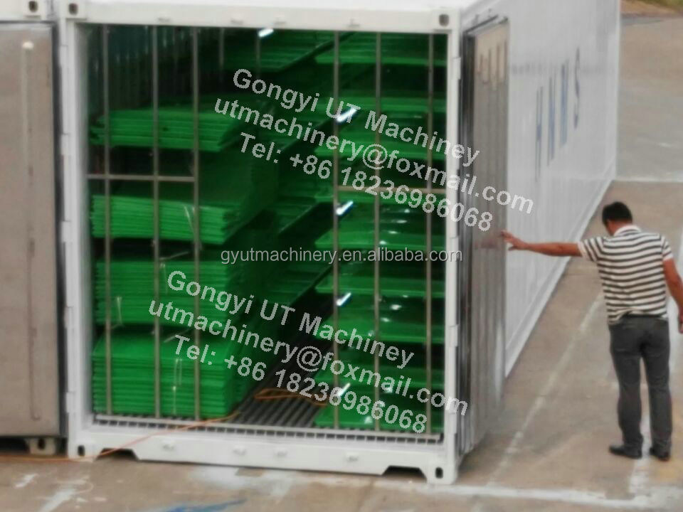 Συμπληκτικός τύπος δοχείου Υδροπονική διατροφή κριθαριού χώρος καλλιέργειας για βέλτιστο μέγεθος κουτιού βλαστών