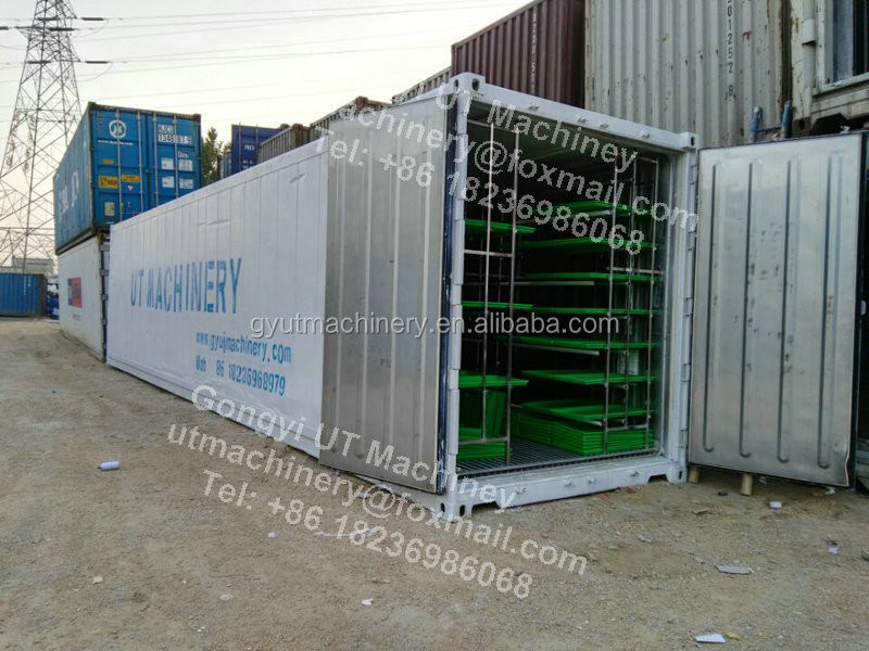 Υδροπονικό σύστημα 2400w για την παραγωγή 1000 kg καθημερινής χορτοτροφικής χορτάρας και παραγωγής γάλακτος σόγιας