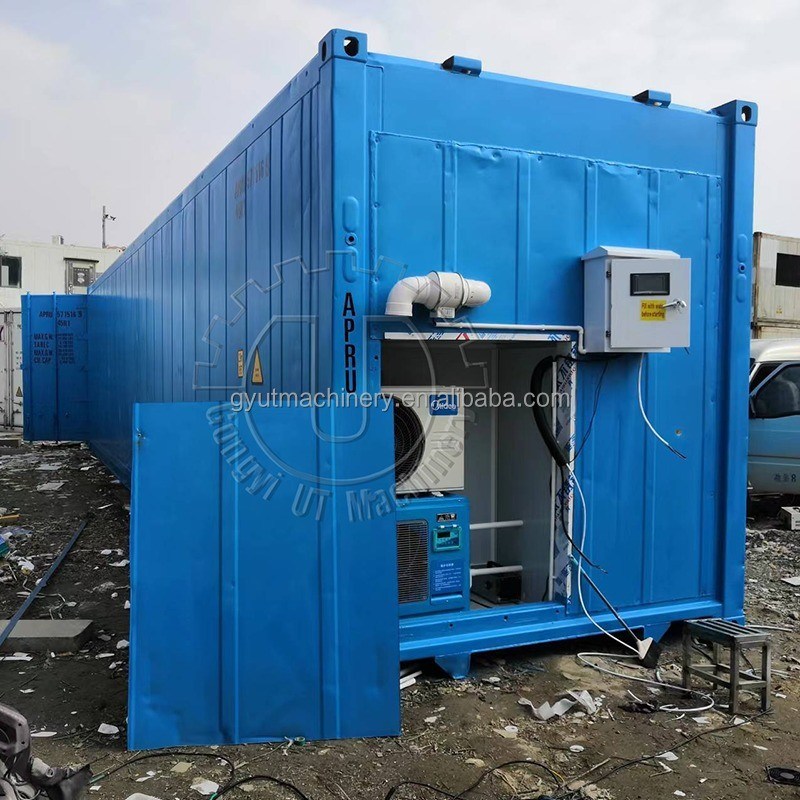 Υδροπονικό εξοπλισμό ζωοτροφών 1200KG/ημέρα Σύστημα καλλιέργειας με κύκλο παραγωγής 3-4 ημερών